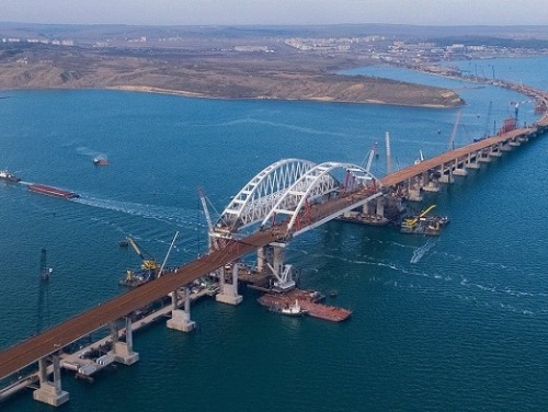 Открытие Крымского моста 
