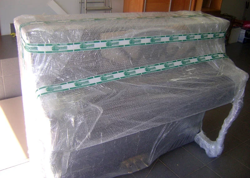 Упаковка пианино